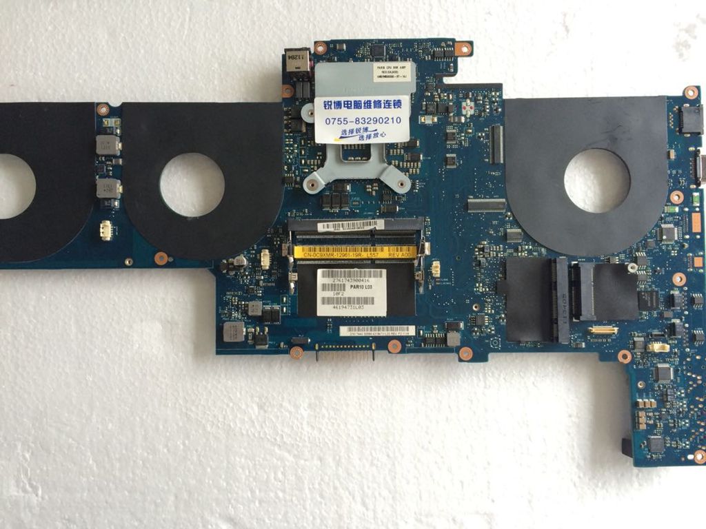 DELL Alienware M14X R2 Motherboard 0RH50G RH50G QBLB0 LA8381P R